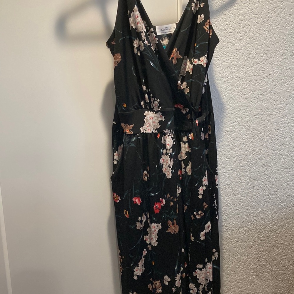 Kaileigh knit crop jumpsuit. New with tags midi length jumpsuit, women’s medium